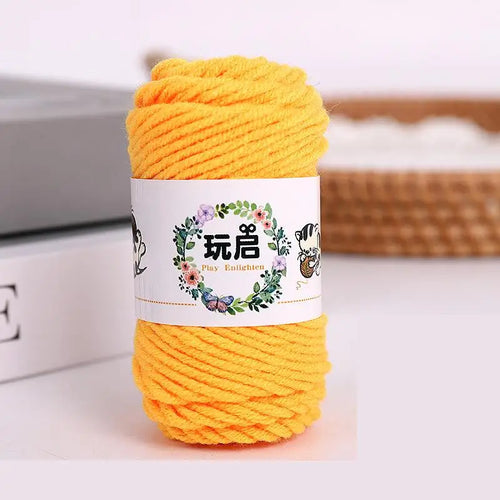 10g 5ply Milk Cotton Baby Knitting Wool Yarn Soft Thick Fiber Velvet