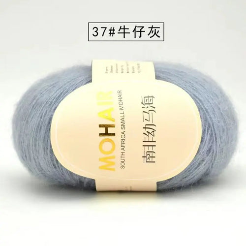 25g Mohair Yarn Extra Soft Warm Baby Wool Crochet Yarn for Hand