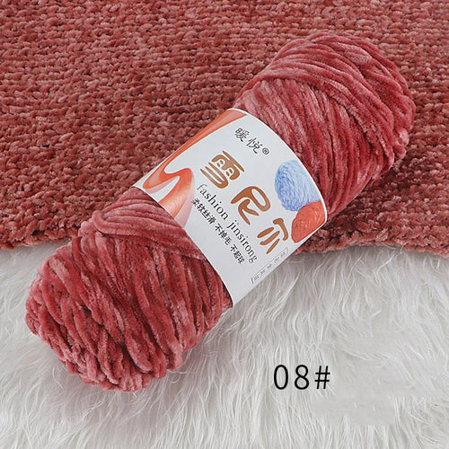 95g/Roll Chenille Yarn for DIY Crochet Chenille Wool Crochet Supplies