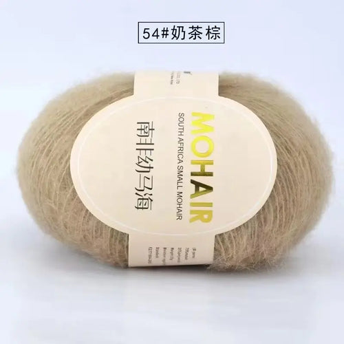 25g Mohair Yarn Extra Soft Warm Baby Wool Crochet Yarn for Hand