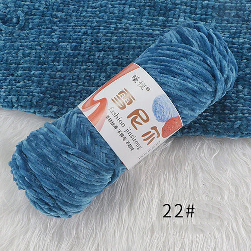 95g/Roll Chenille Yarn for DIY Crochet Chenille Wool Crochet Supplies