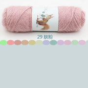 Soft Long Squirrel Cashmere Yarn Fine Worsted Hand Knitting Yarn 75g