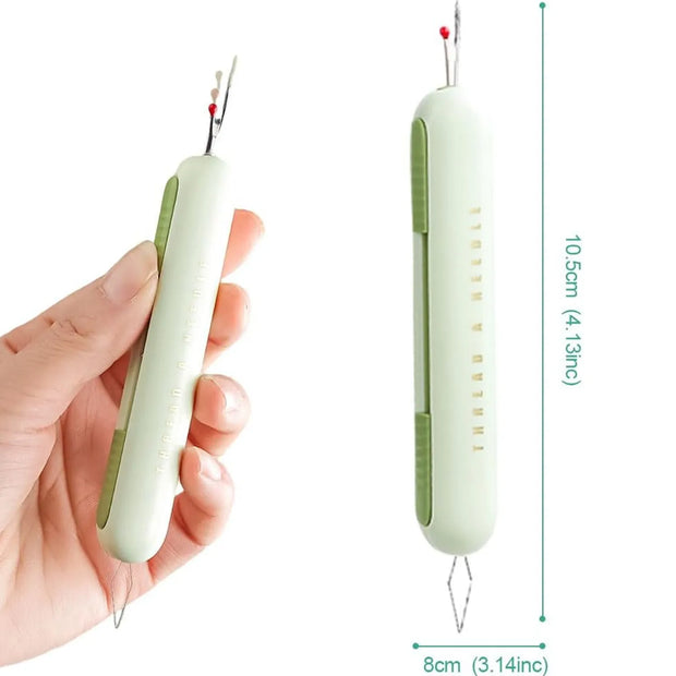 Needle Threader Seam Ripper Remover Tools for Sewing Crafting Knitting