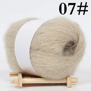 1PC Mohair Cashmere Knitting Yarn Fluffy Knitted Wool Crochet Yarns