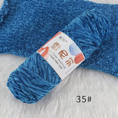 95g/Roll Chenille Yarn for DIY Crochet Chenille Wool Crochet Supplies