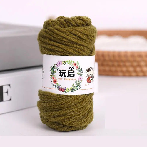 10g 5ply Milk Cotton Baby Knitting Wool Yarn Soft Thick Fiber Velvet