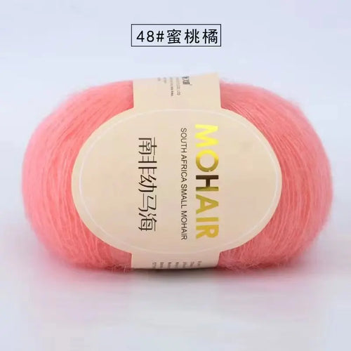 25g Mohair Yarn Extra Soft Warm Baby Wool Crochet Yarn for Hand