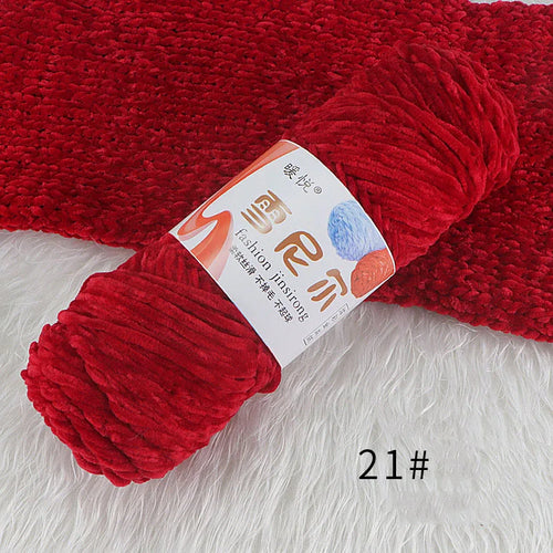 95g/Roll Chenille Yarn for DIY Crochet Chenille Wool Crochet Supplies