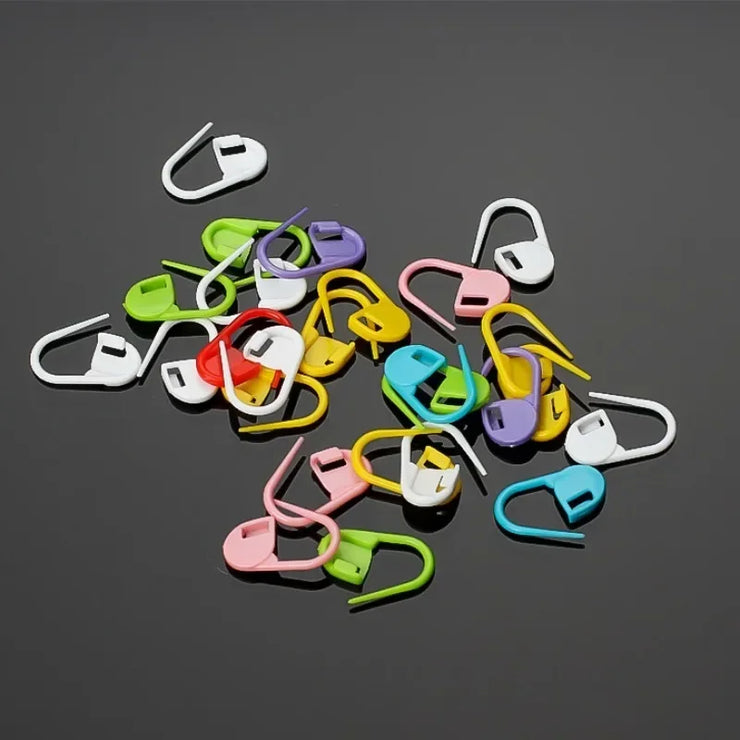 1set Knitting Crochet Locking Stitch Markers DIY Plastic Safety Pins