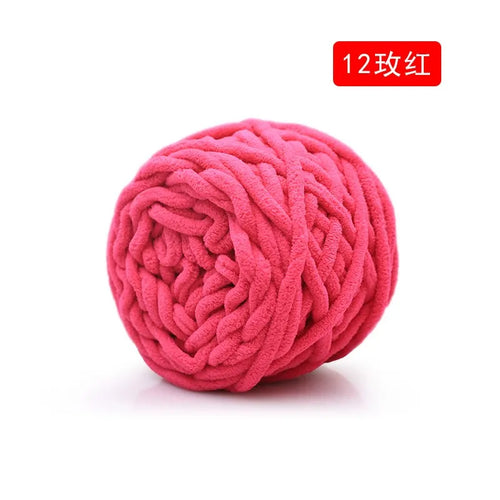 1pc 100% Polyester Finger Loops Yarn Hand-woven Thick Wool For DIY