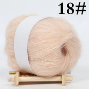 1PC Mohair Cashmere Knitting Yarn Fluffy Knitted Wool Crochet Yarns