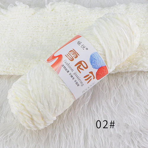 95g/Roll Chenille Yarn for DIY Crochet Chenille Wool Crochet Supplies