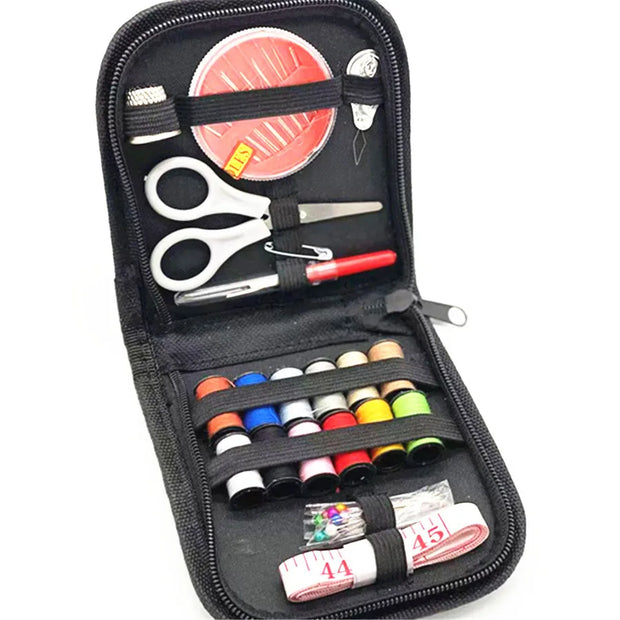 Portable Household Sewing Kit Box DIY Embroidery Handwork Tool Needles