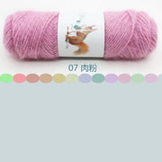 Soft Long Squirrel Cashmere Yarn Fine Worsted Hand Knitting Yarn 75g