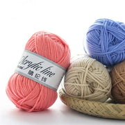 12pcs Multicolor Yarn Knitting Supplies , Crochet Craft For Crocheting