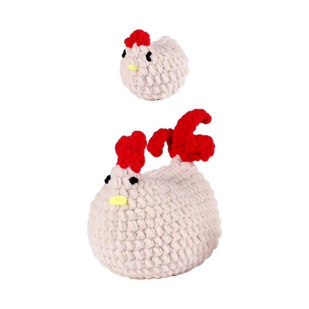 Crochet Kits for Beginners Cute Hen Chicken Crocheting Set Crochet DIY