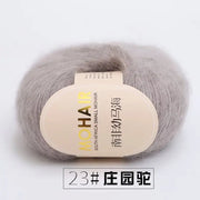 25g Mohair Yarn Extra Soft Warm Baby Wool Crochet Yarn for Hand