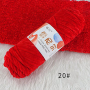 95g/Roll Chenille Yarn for DIY Crochet Chenille Wool Crochet Supplies