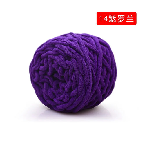 1pc 100% Polyester Finger Loops Yarn Hand-woven Thick Wool For DIY