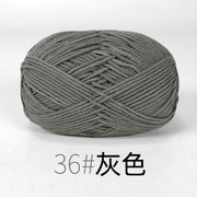 50g Milk Cotton Yarn Knitting Wool for Hand Knitting Crochet Yarn Baby