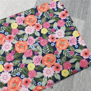 Phoenix Flower Pastoral Style Printed Fabric