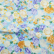 Dress Print Peony Cotton Plain Print Fabric