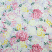 Dress Print Peony Cotton Plain Print Fabric