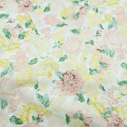 Dress Print Peony Cotton Plain Print Fabric