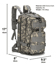 Tactical 25L Molle Backpack